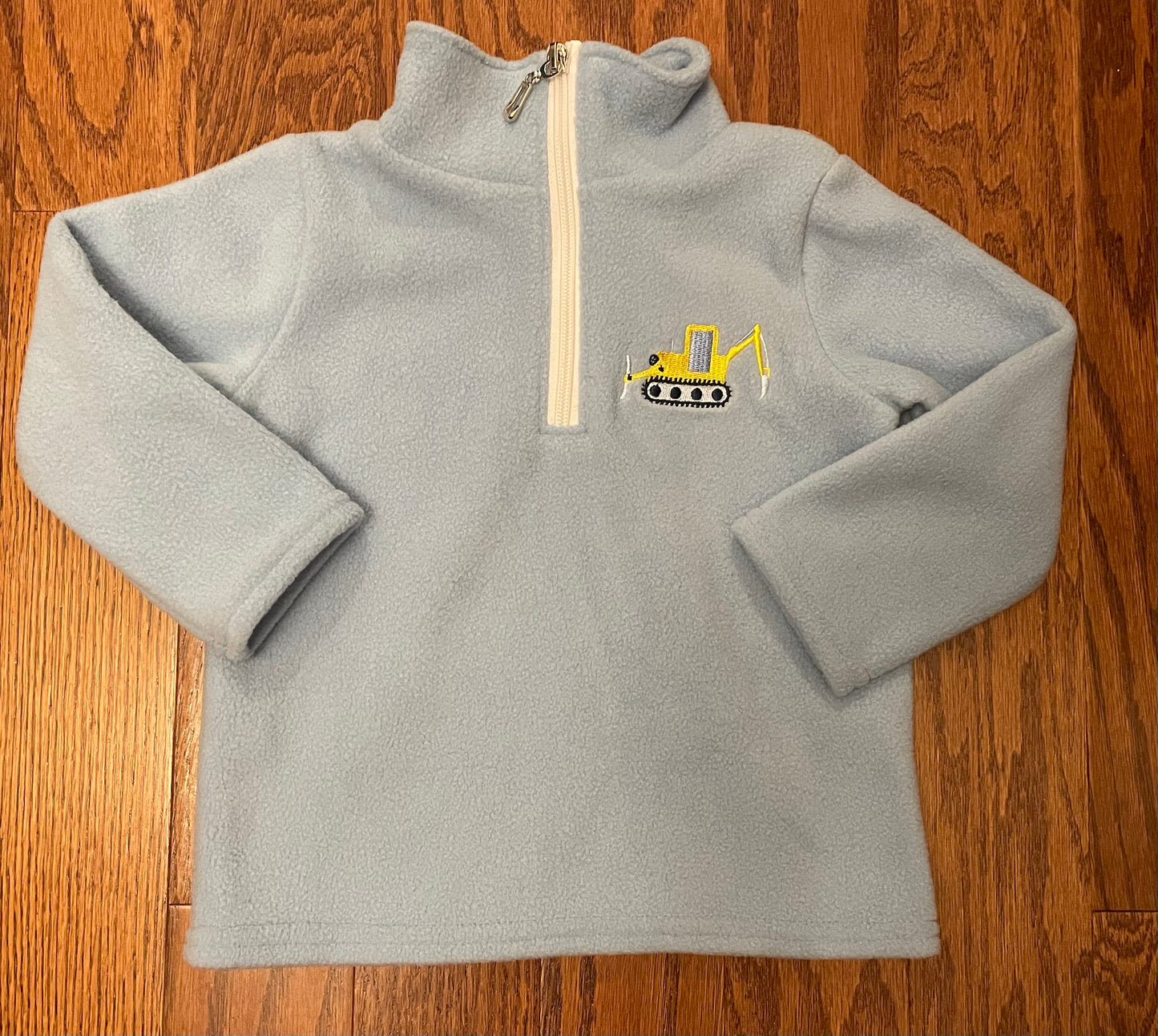 Fleece half zip boys pullover