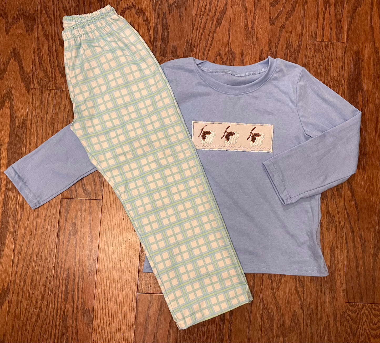 Embroidered Cotton Boys Pant set
