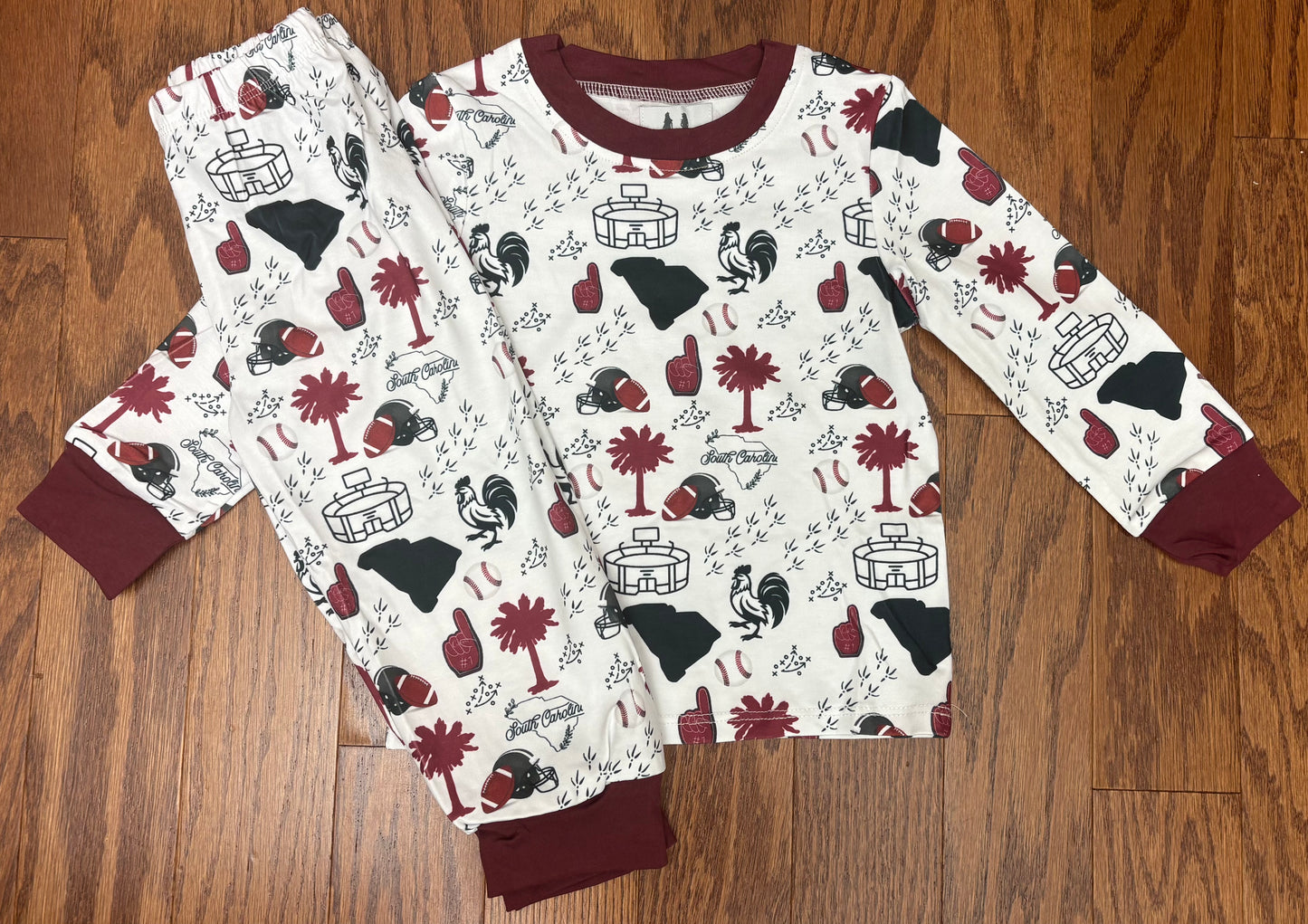 A Carolina Tradition Lounge Boy Set, Knit Cotton