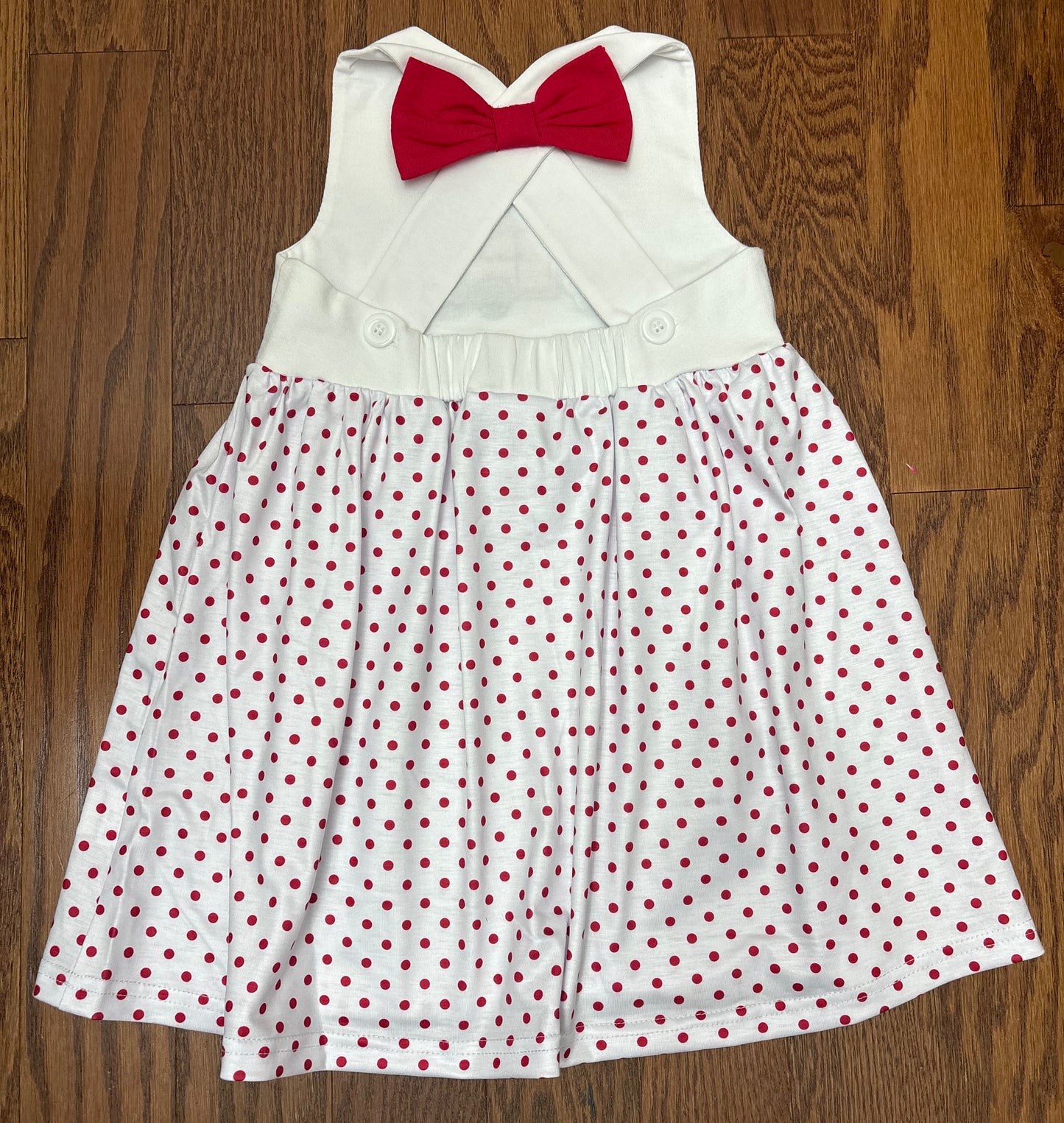 Fire Truck Polka Dot Dress