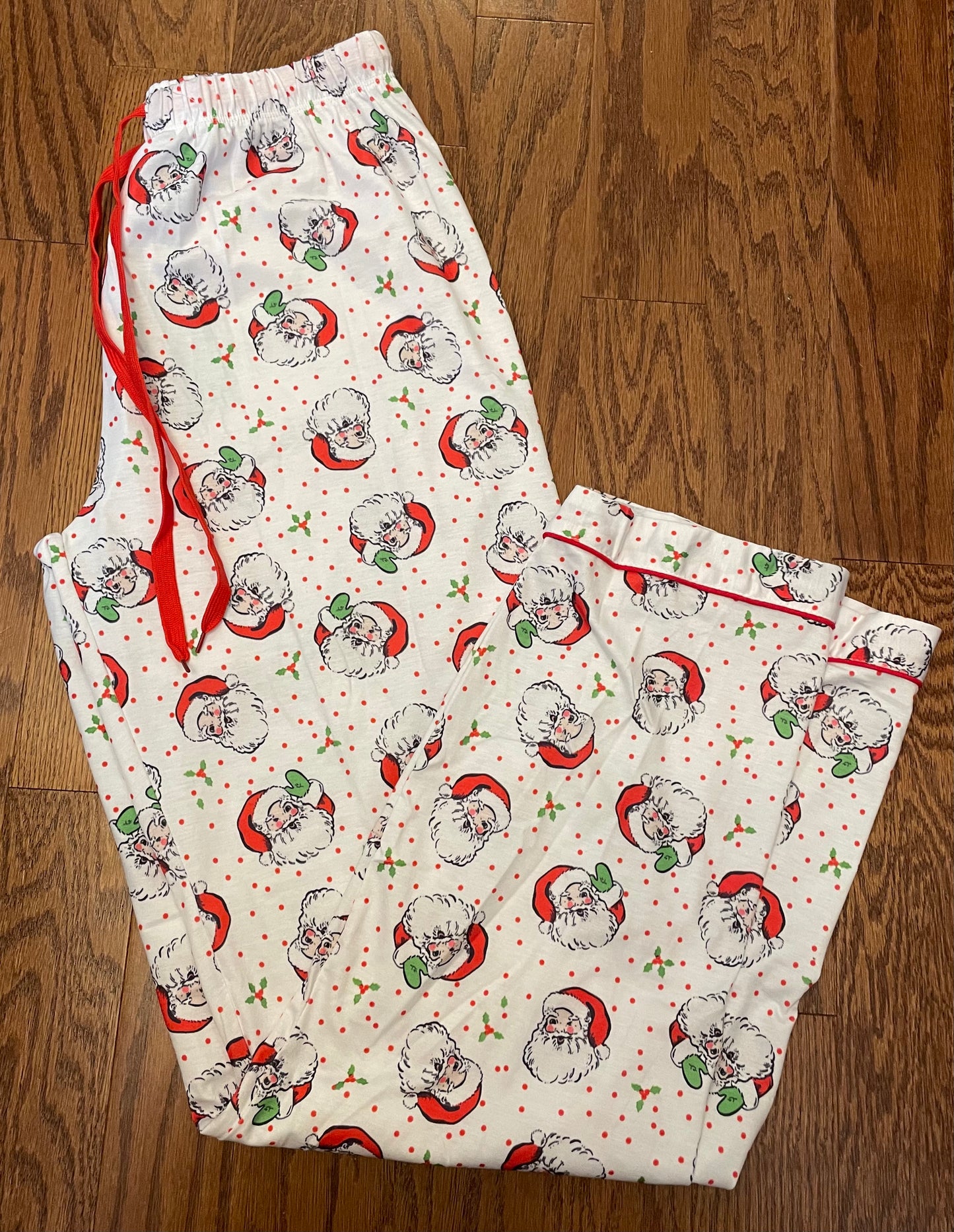 Christmas Santa adult lounge pants