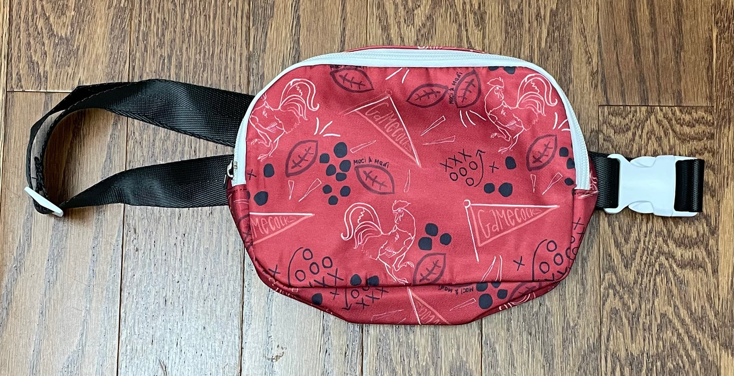 Custom Gamecocks Belt Bag