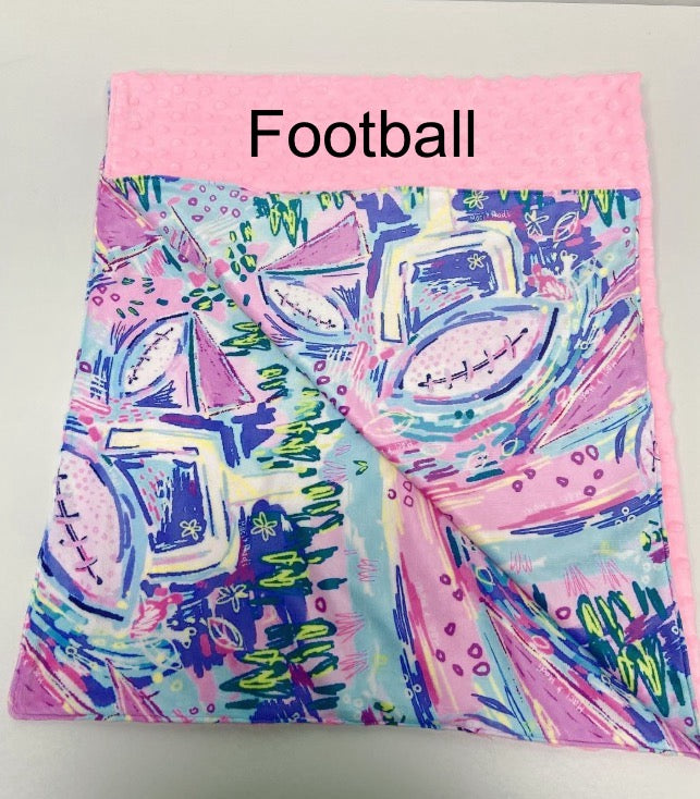 Minky Blanket, Large size ~50x60”