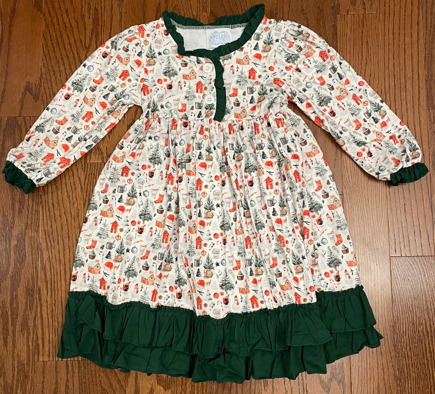 Holiday Cheer lounge girls gown