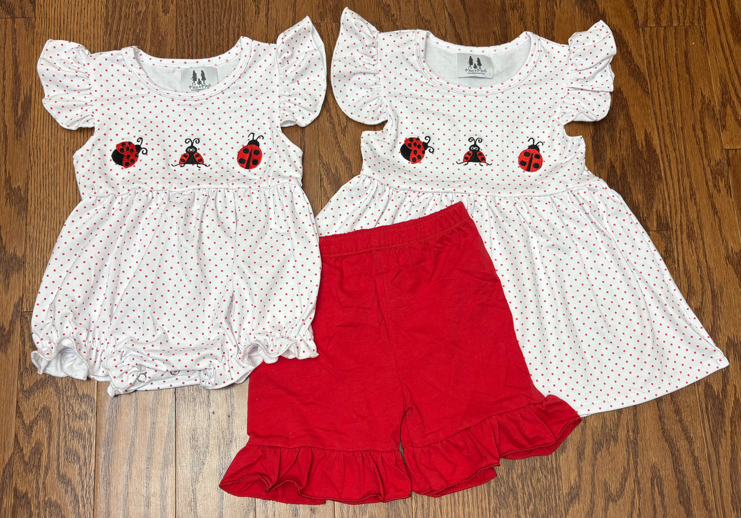Lady Bug Trio girl bubble
