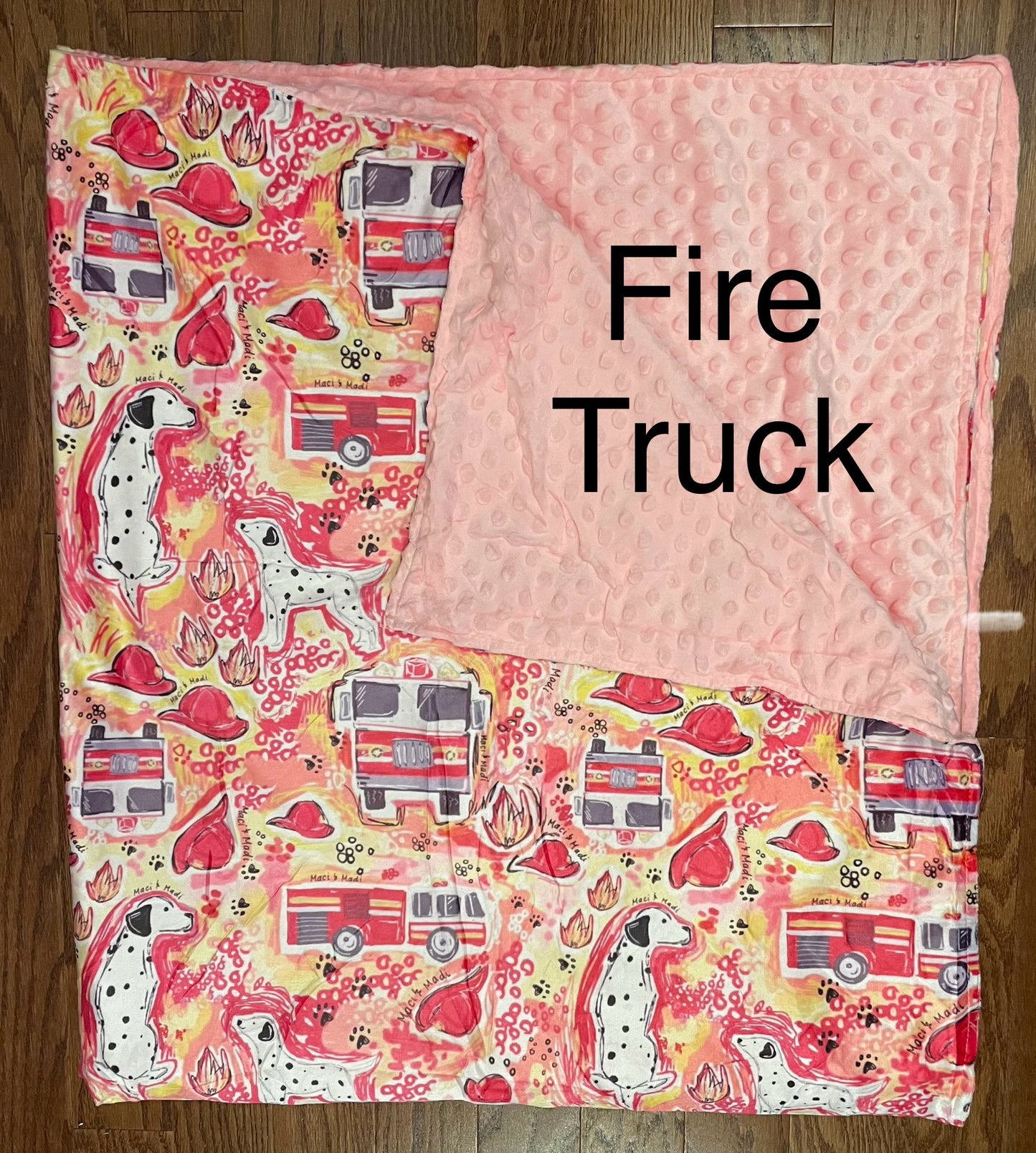 Minky Blanket, Large size ~50x60”