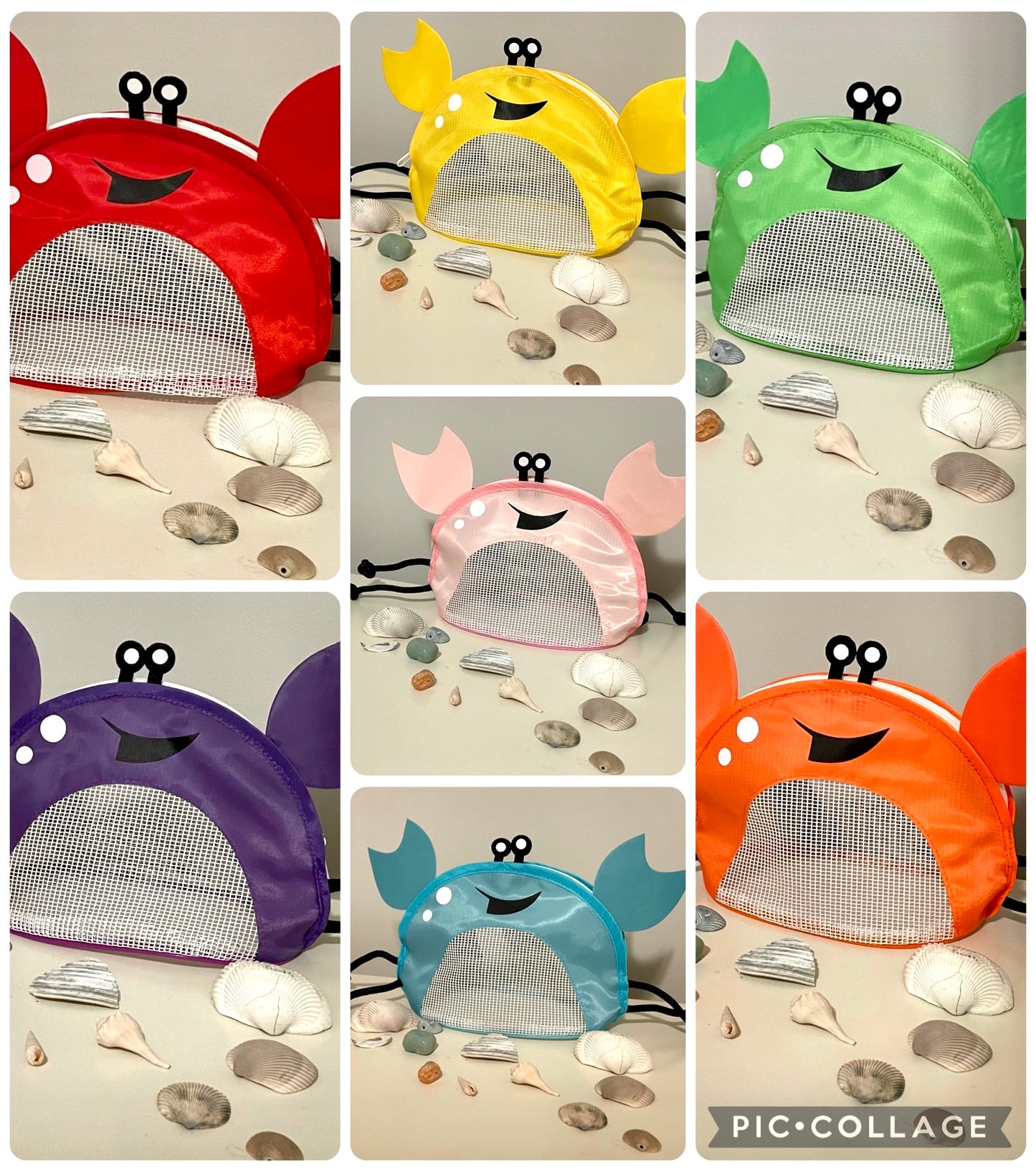 Crab Shell Bags