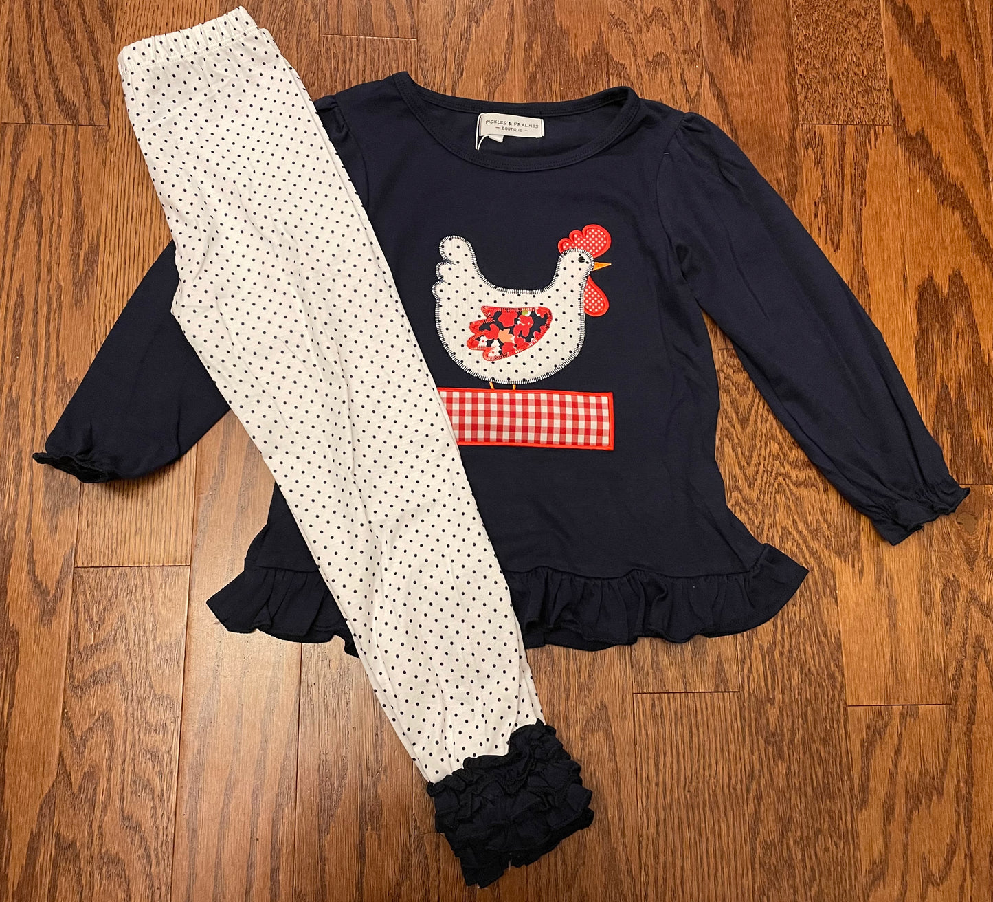 Chicken girl pant set