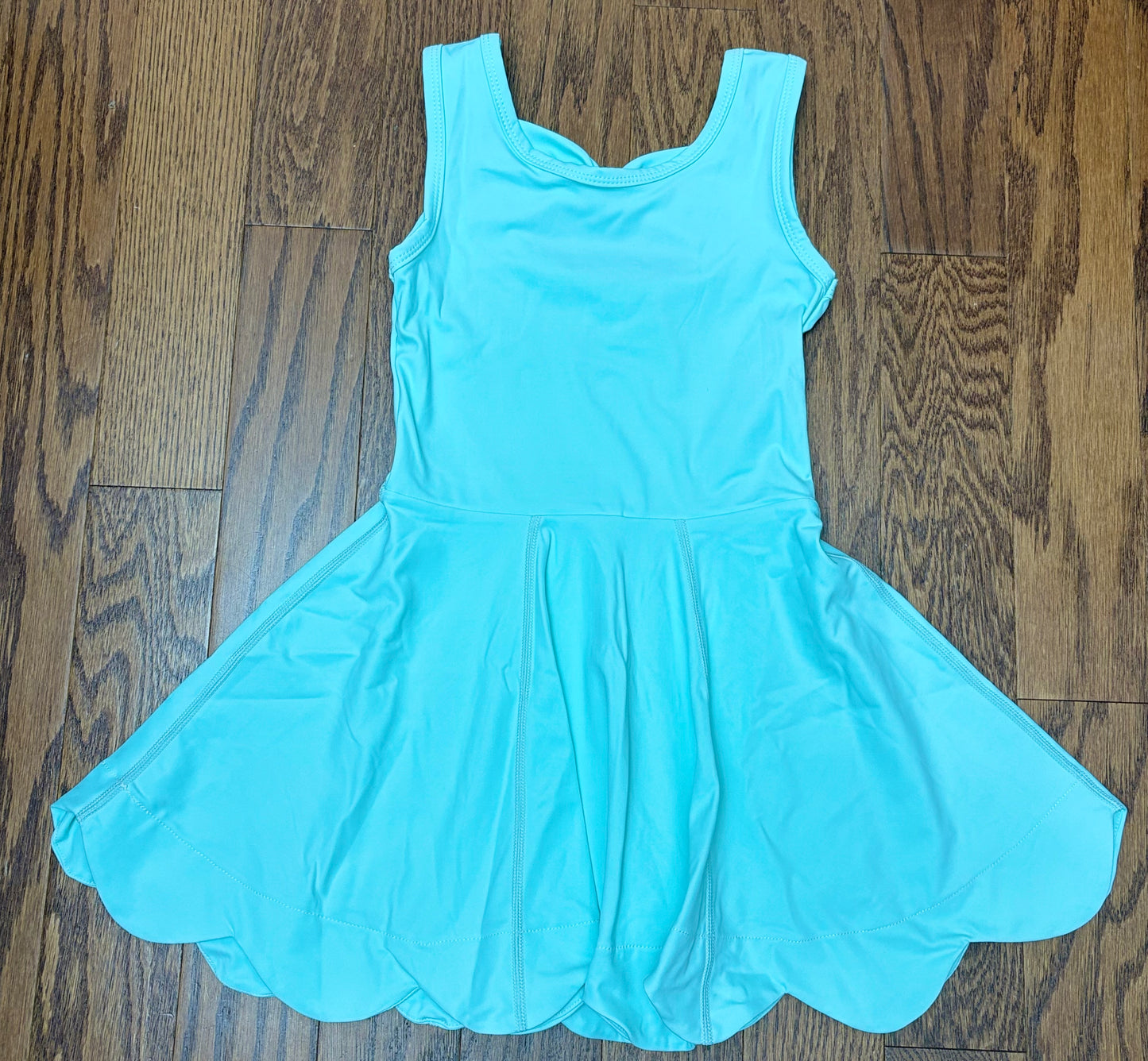 Athletic Skort Dress, Aqua