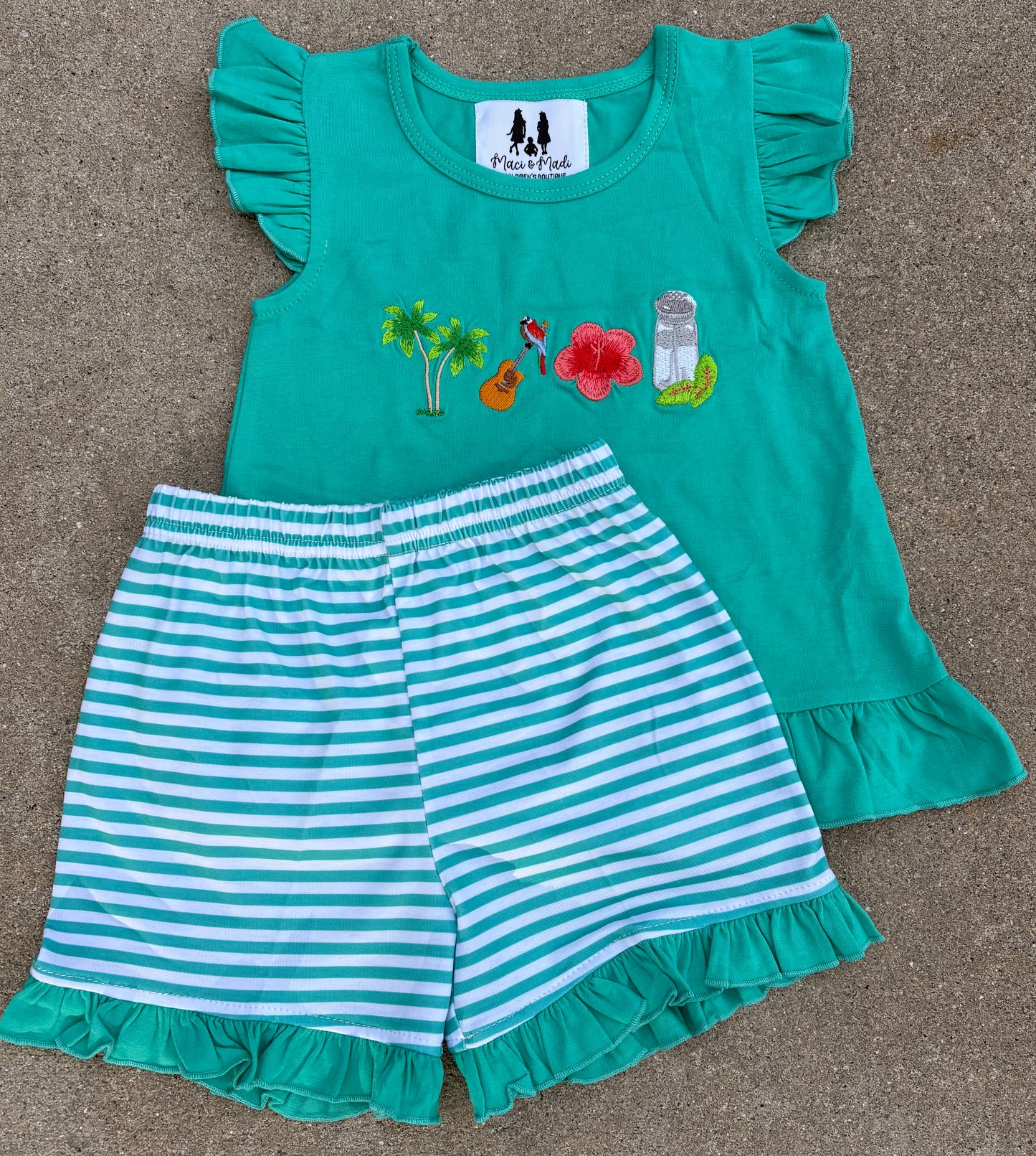 Shaker of Salt Girl Short set