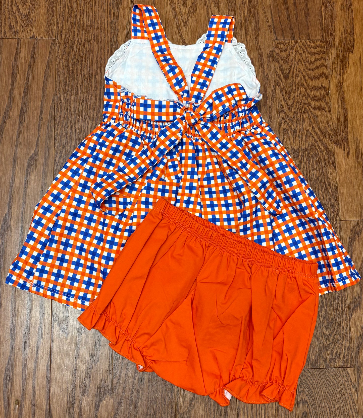 Gators Bowtiful Girl Diaper Set