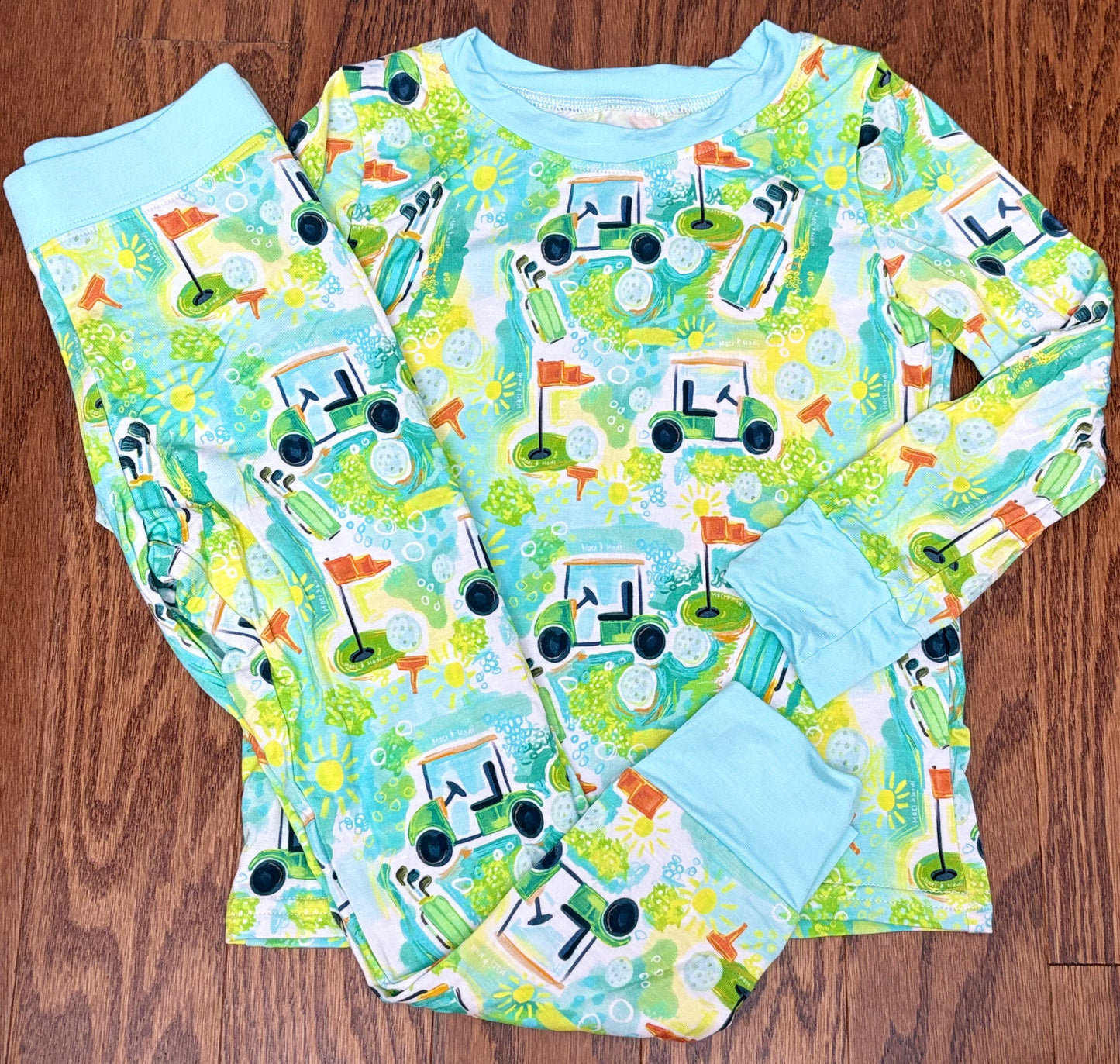 Hole in One, Golf Boys Bamboo Set