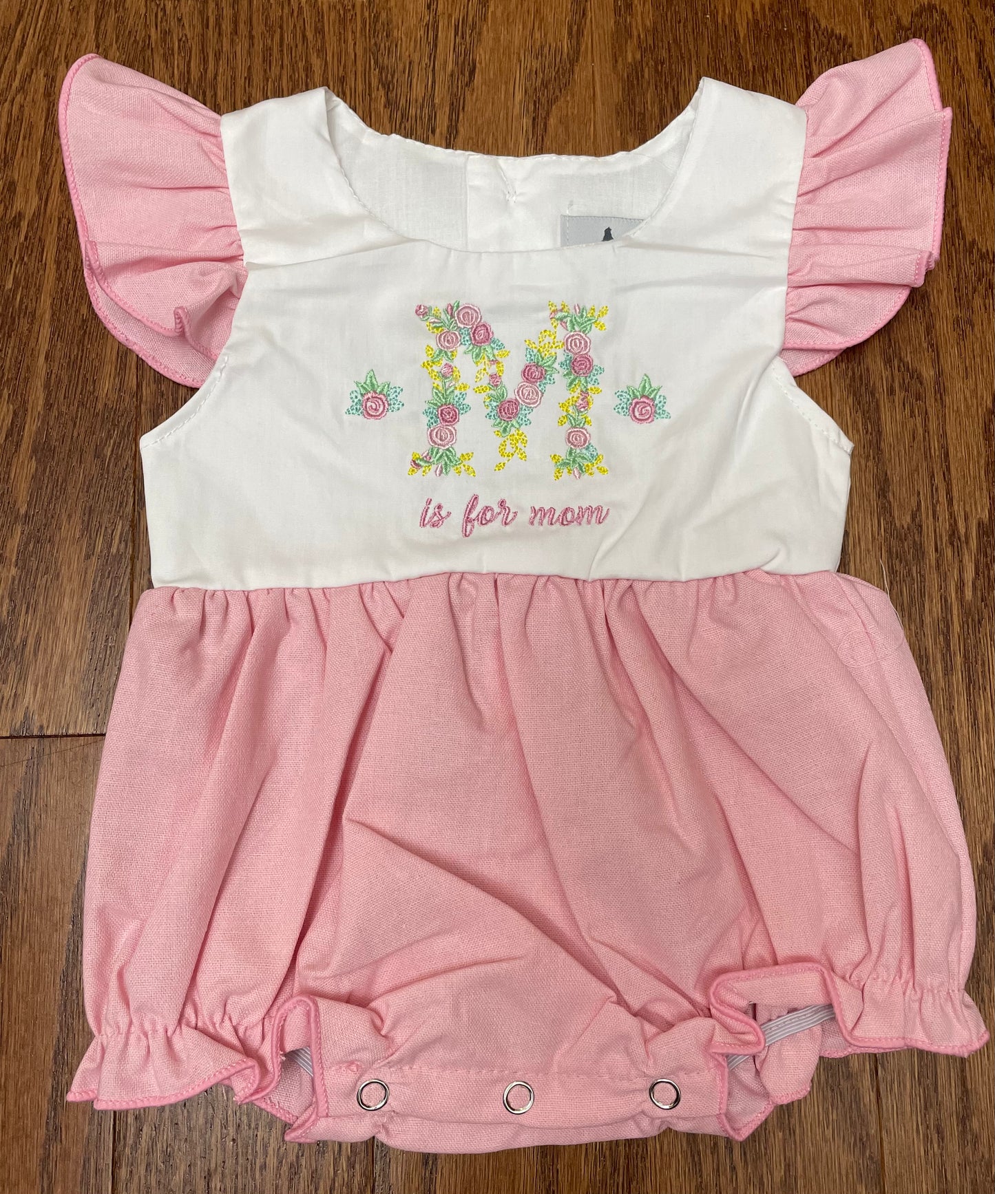 M is for Mom Girl Bubble