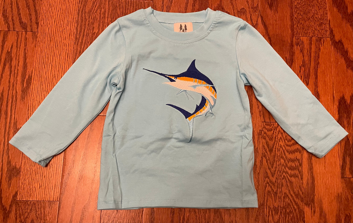 Ocean fish boy long sleeves