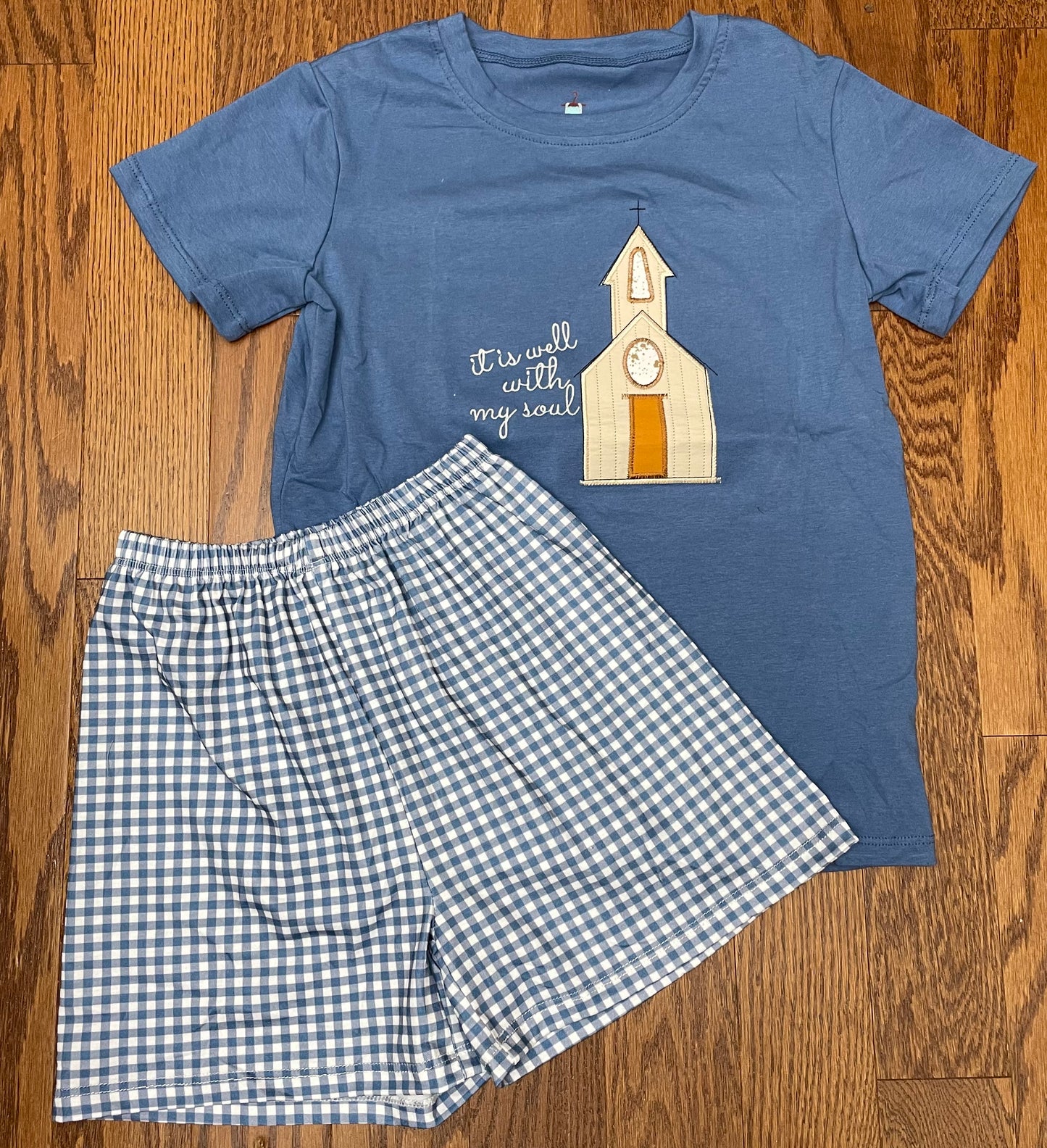 It is Well with my Soul boy short set
