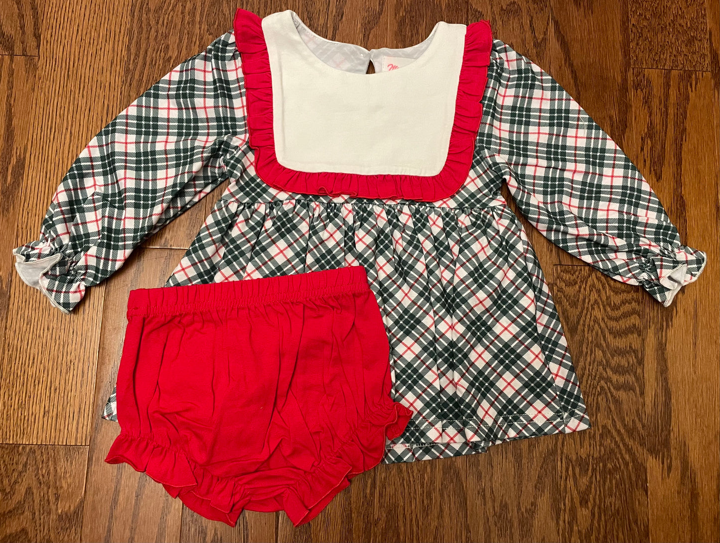Christmas Girls Diaper set