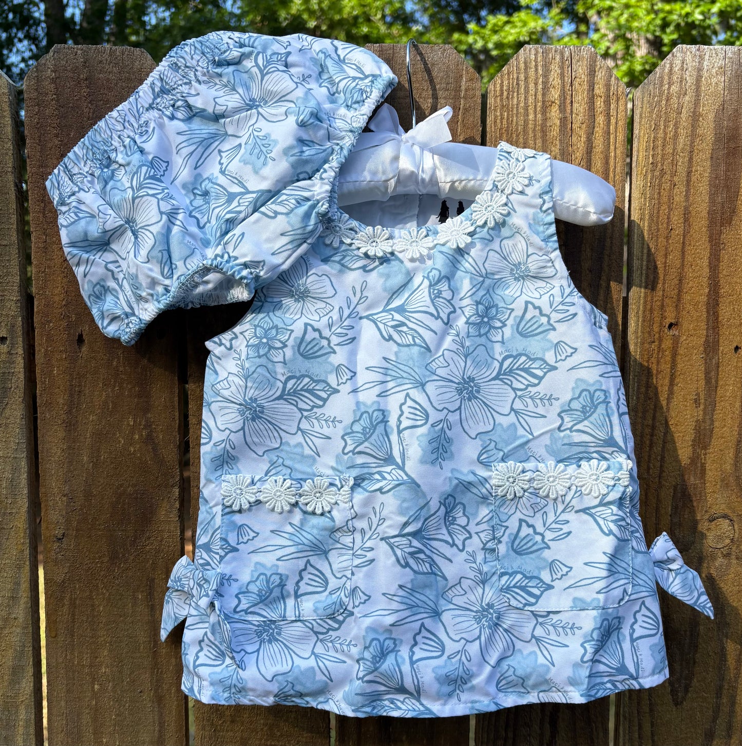 Summer Rae Ann, Blue girl diaper Set