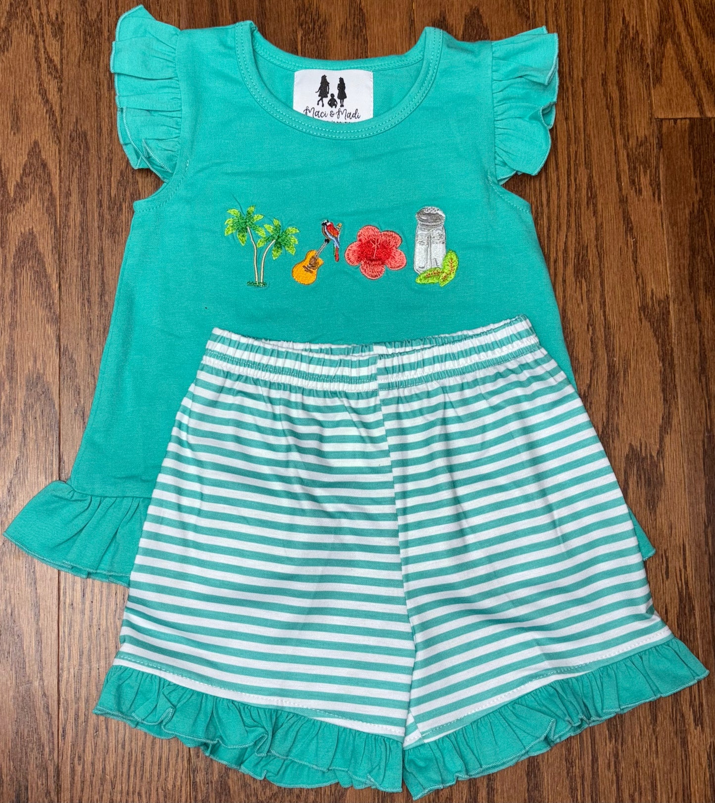Shaker of Salt Girl Short set