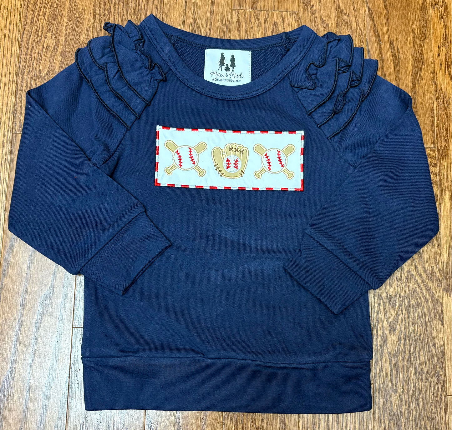 Baseball Girl Pullover
