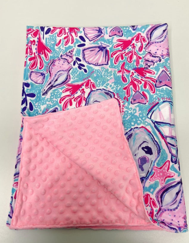 Minky Blanket, Small size ~30x40”