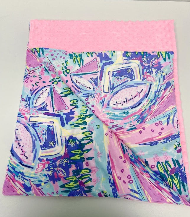 Minky Blanket, Small size ~30x40”