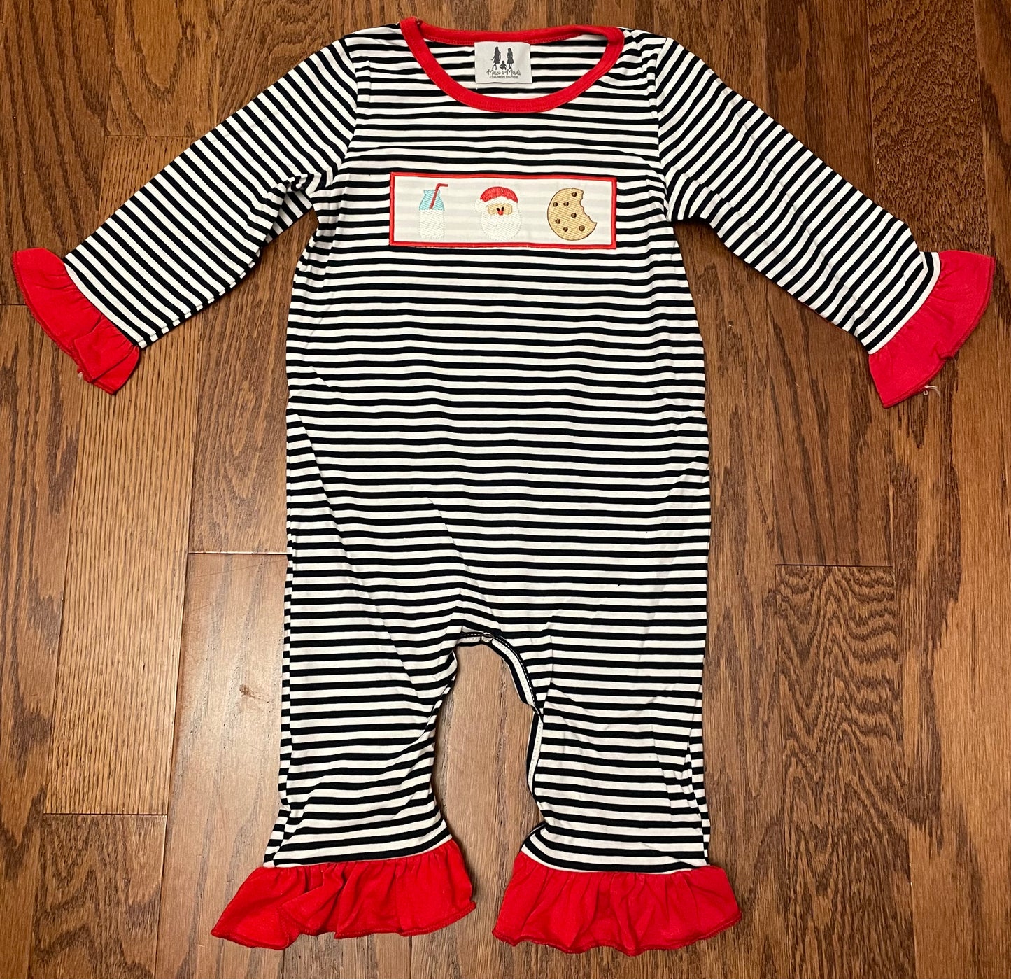 Santa’s Cookies Girl Romper
