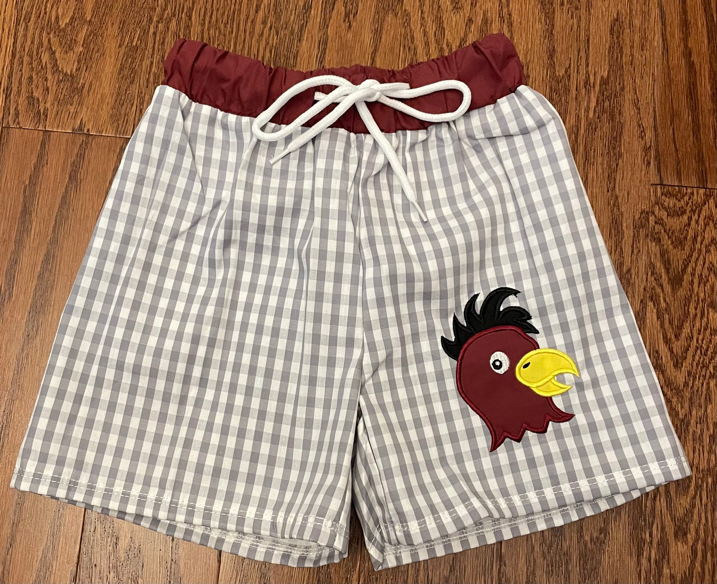 Carolina boy regular length swim trunks, woven material