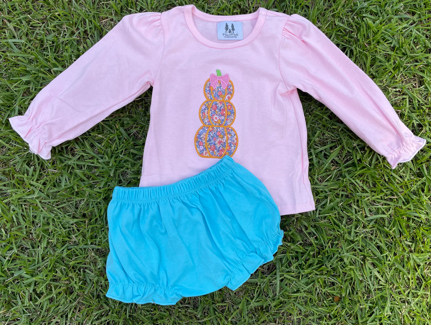 Boivin’s Pumpkins Girls Diaper set