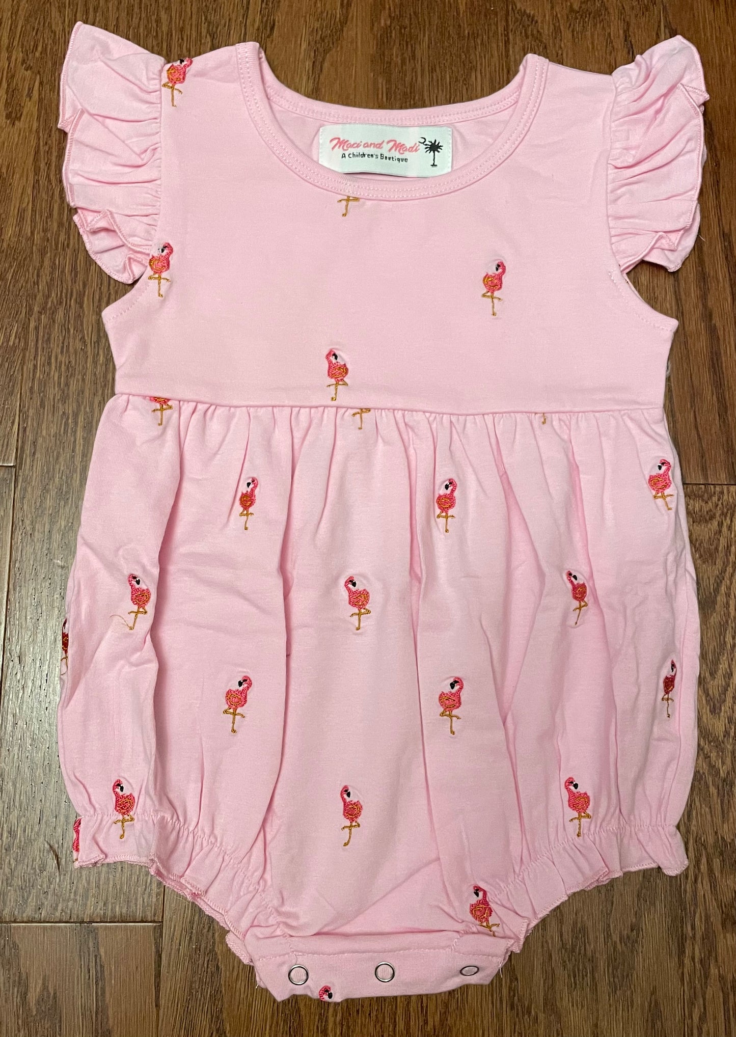 Flamingo girl bubble