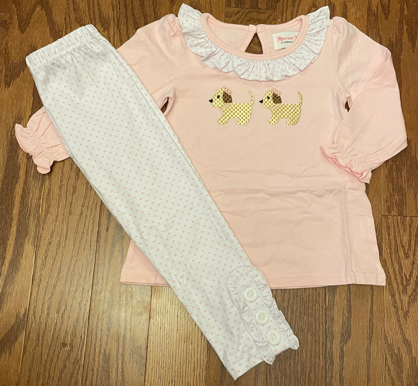 Precious Puppies girl legging set