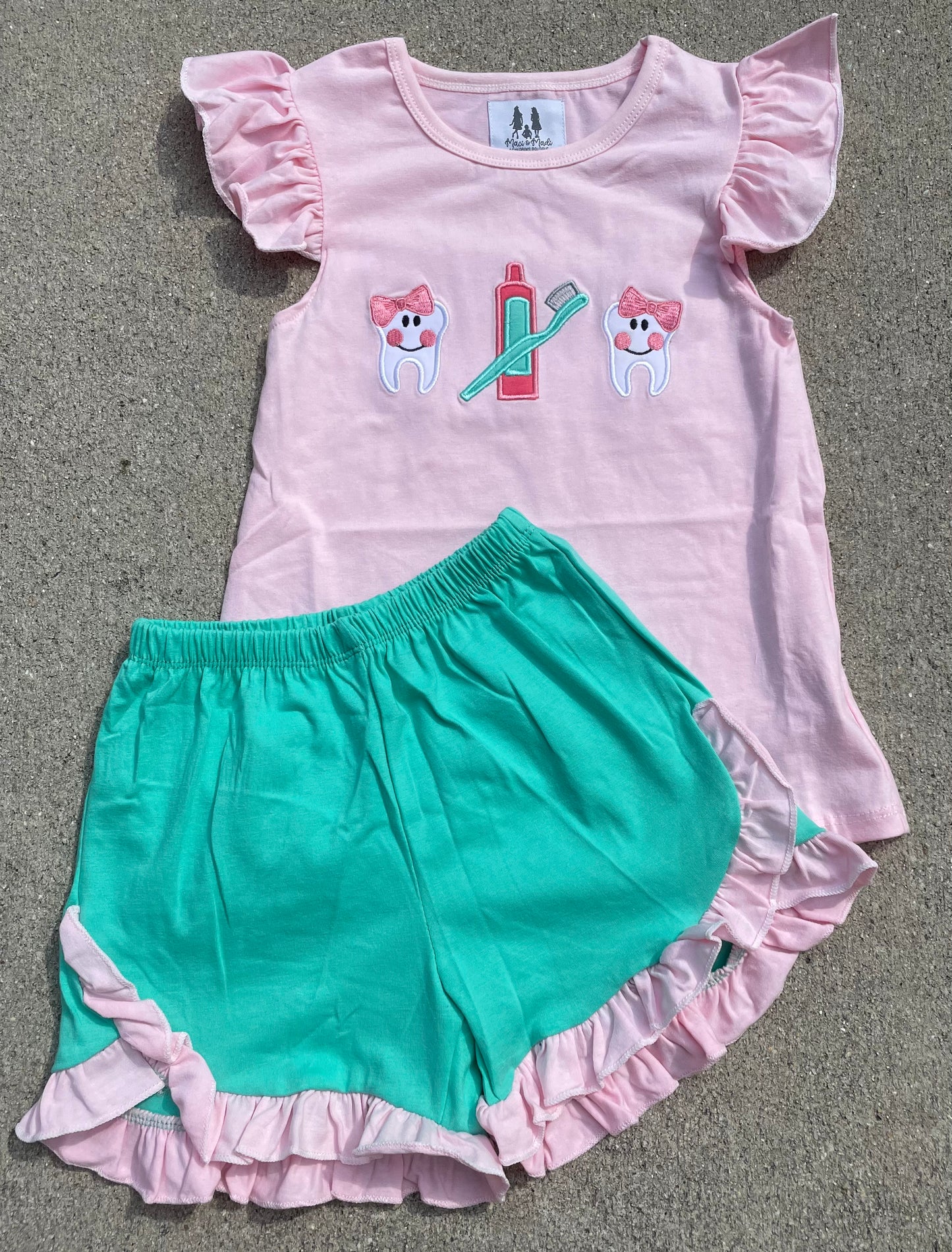 Sweet Tooth Girls Short Set