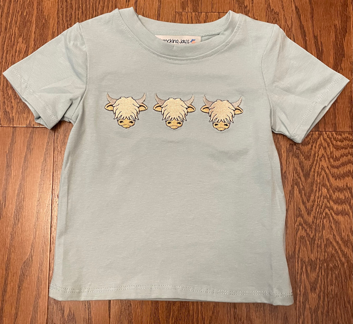 Highland Cow boy tee