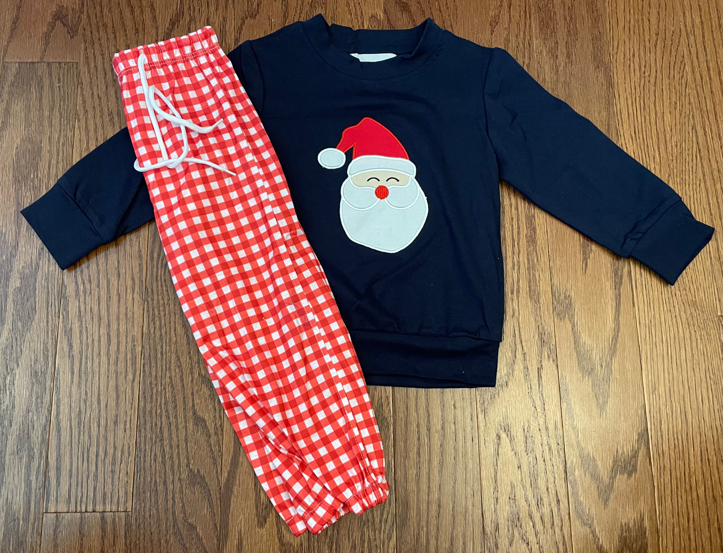 Boys Santa Jogger Set