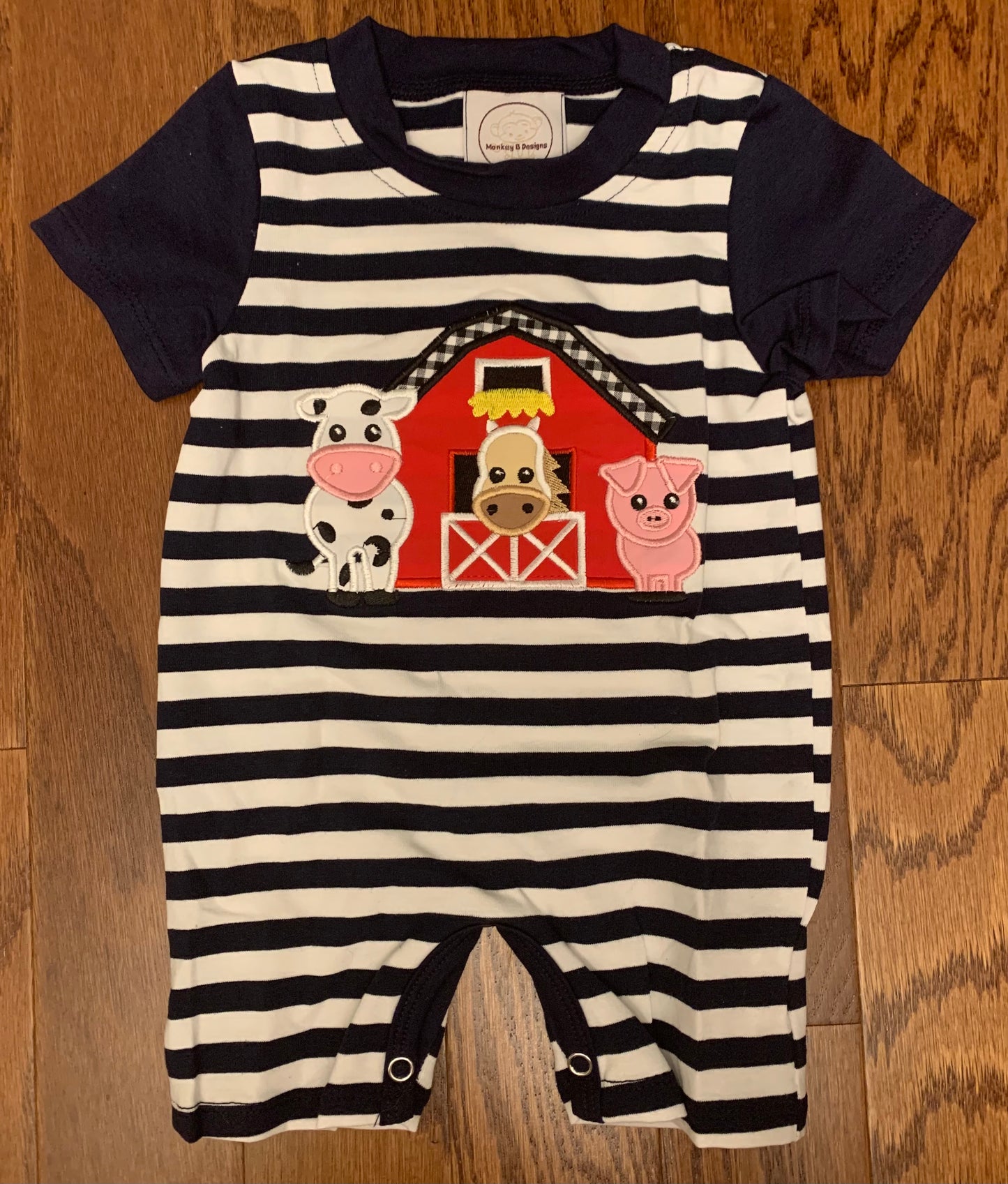 Boys Farm romper