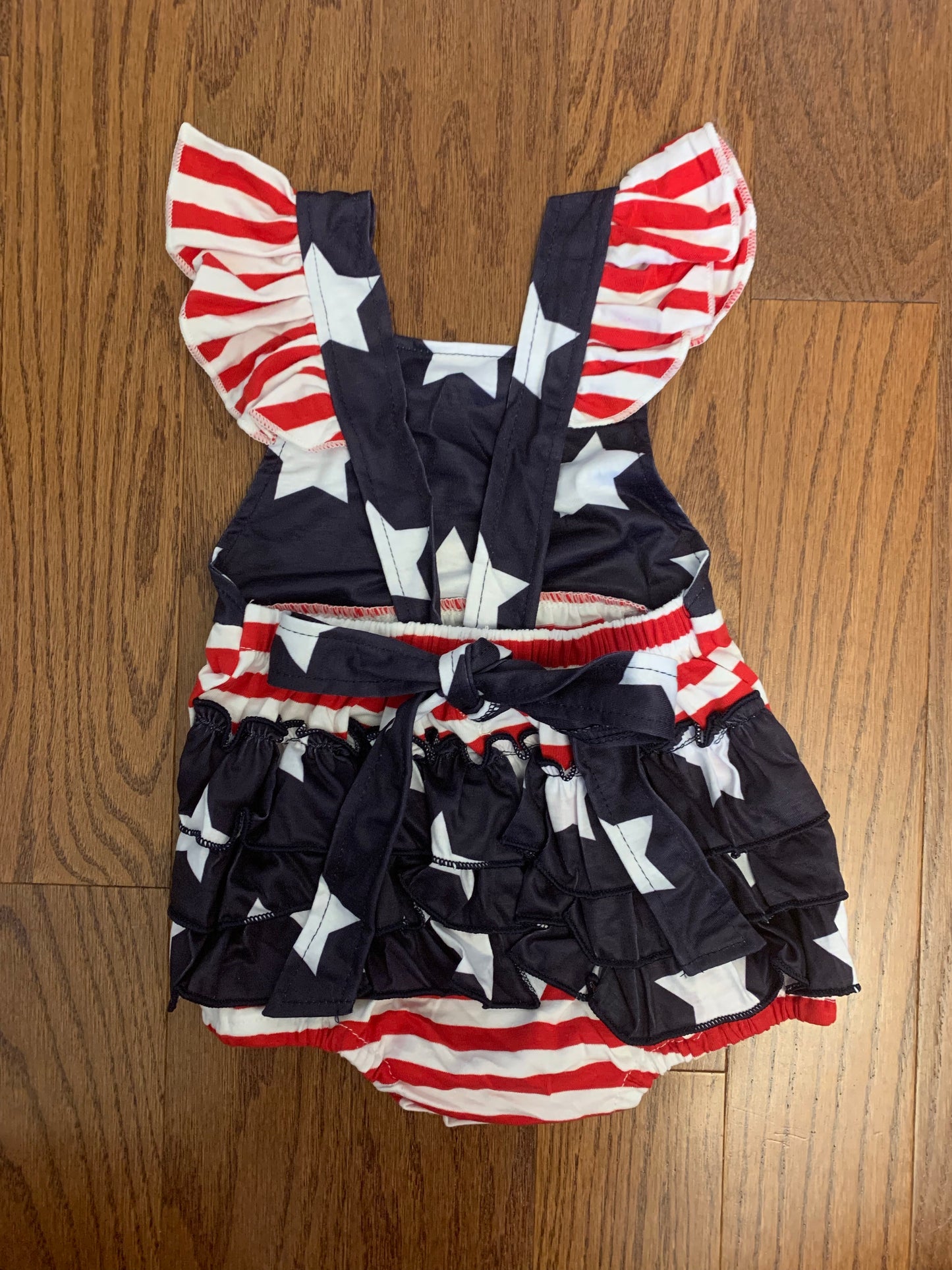 Girls Stars and Stripes bubble