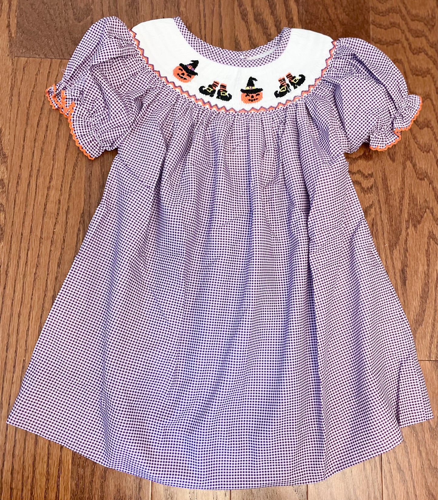 Smocked Halloween Dress