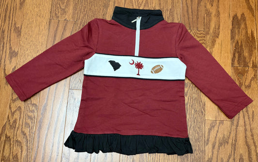 Embroidered South Carolina Girl Pullover