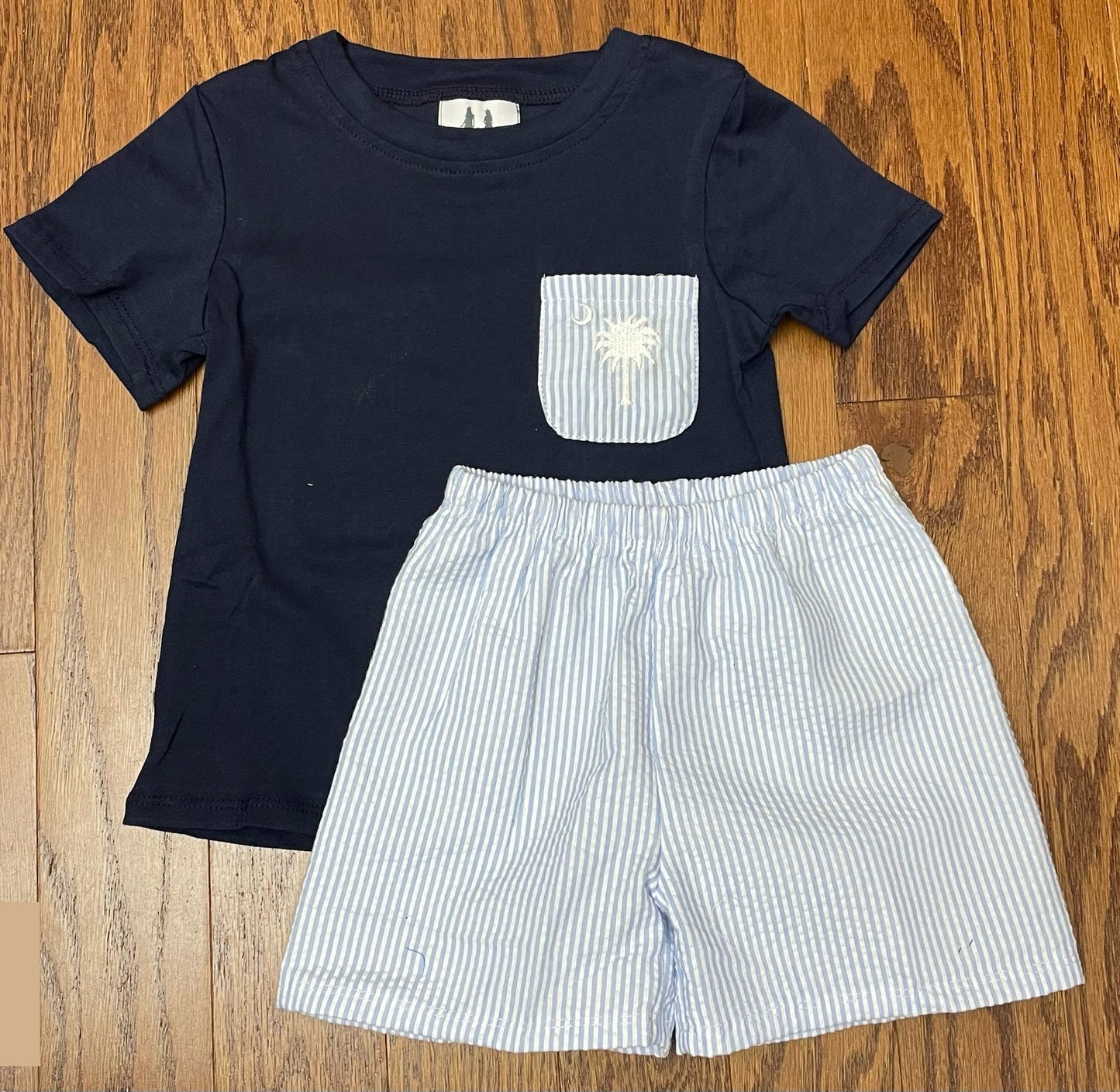 Palmetto boy Short set