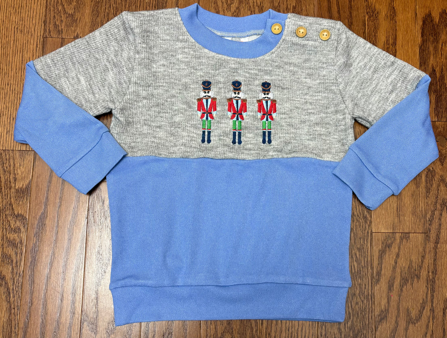 Blue nutcracker Sweater