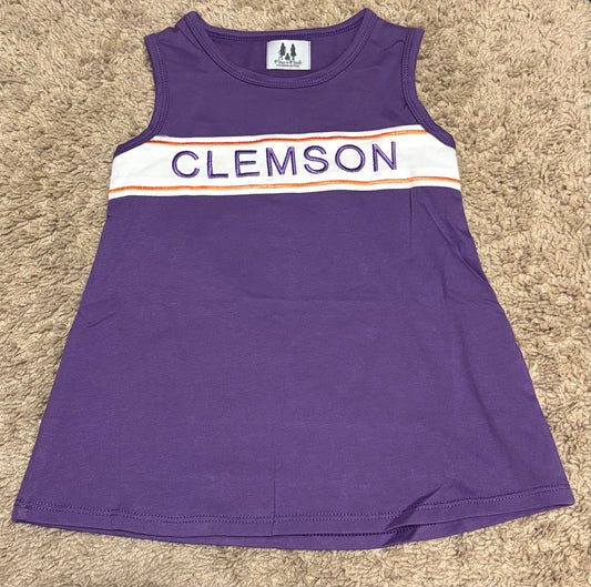 Clemson everyday dress, these are shorter dresses and typically worn with athletic shorts under.