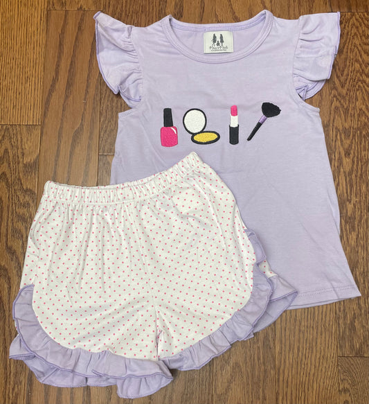 Girly Girl Make-up Short Set