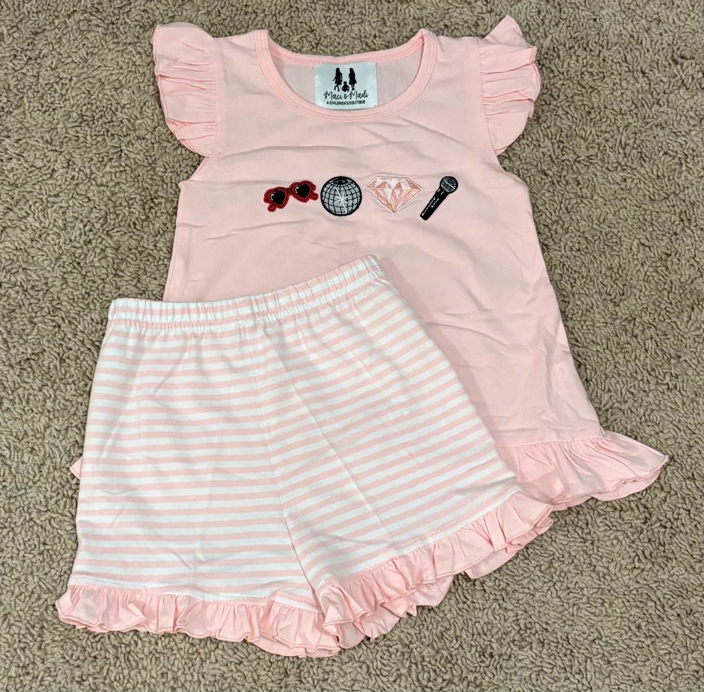 Fashion Girl Short Set