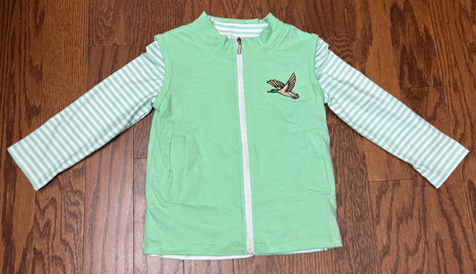 Mallard Boy Vest and Shirt