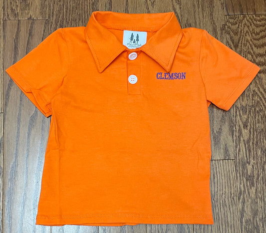 Clemson Boy Polo