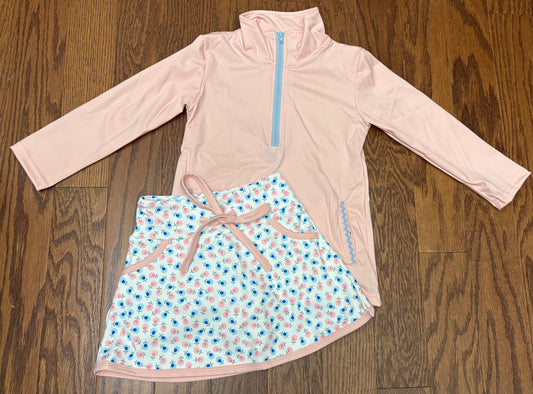 Floral Athletic Skort Set