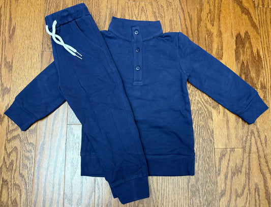 Navy Jogger Boy Set