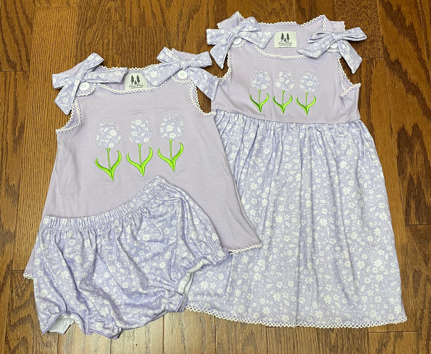 Tulips Trio Diaper set