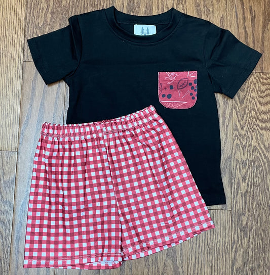 Custom Gamecocks Boy Short Set