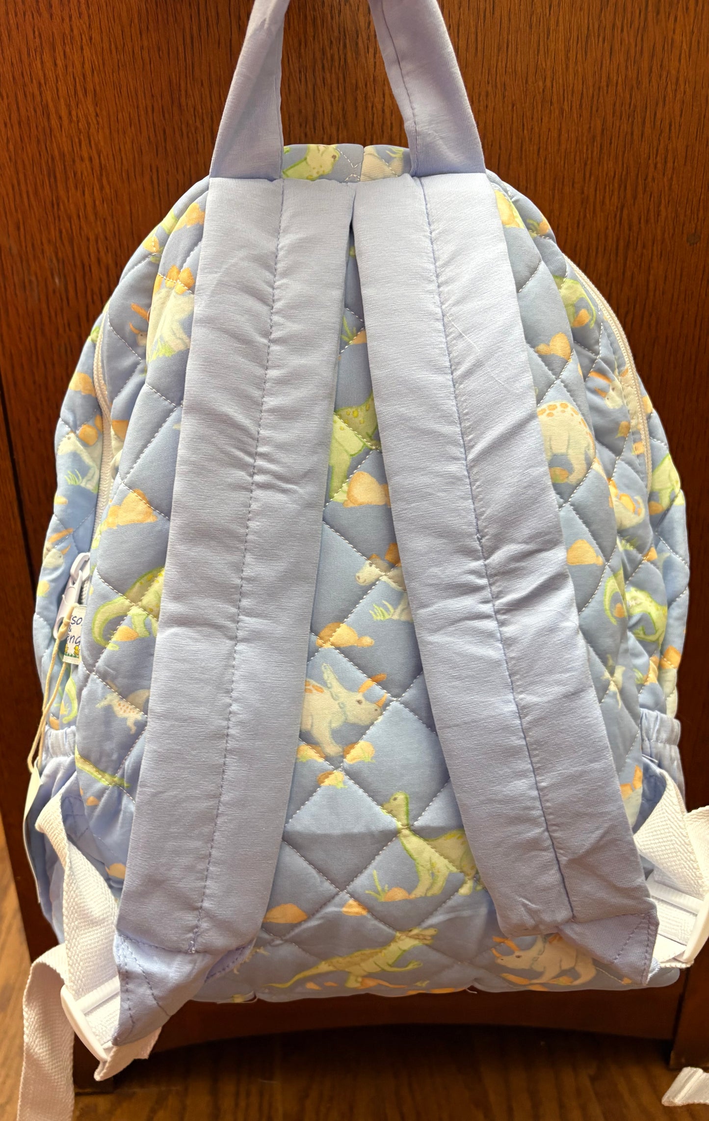Smocked Dino Backpack