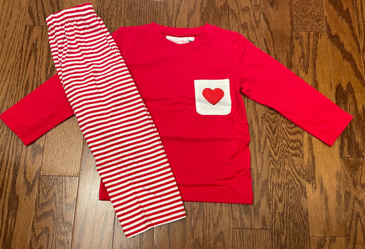 Pocket Heart boys Pant set